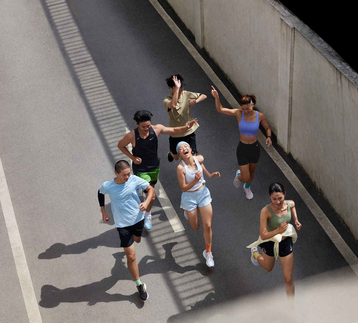 group running