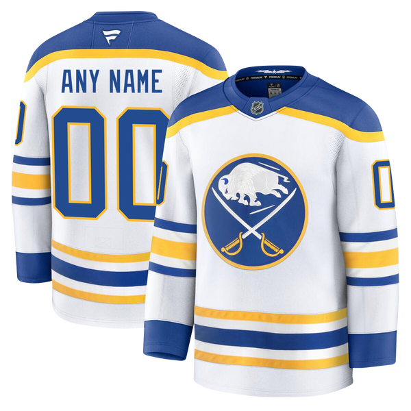 Customizable Buffalo Sabres 2024 Fanatics Premium Official NHL AWAY Jersey Gorilla Fits