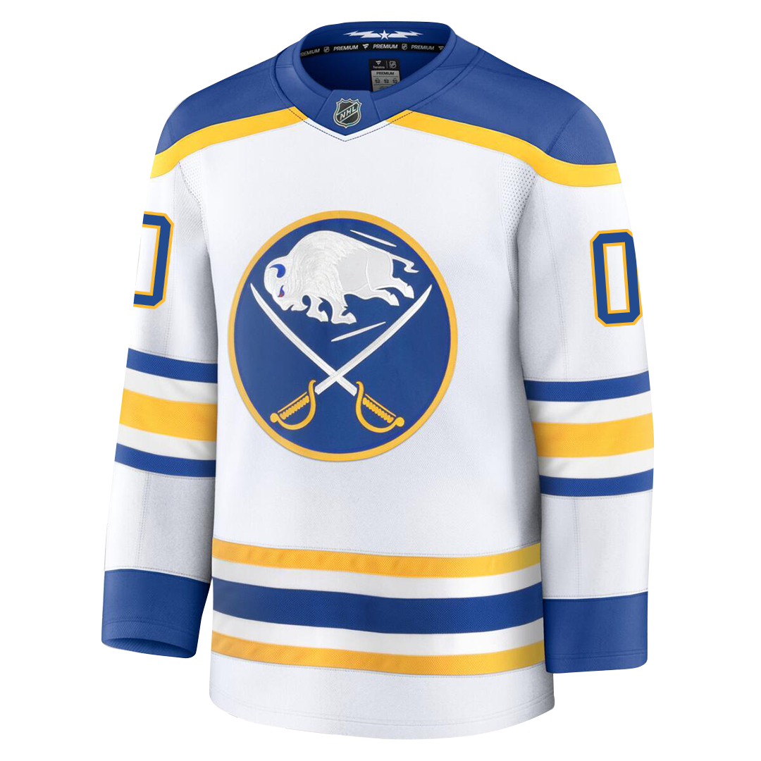 Customizable Buffalo Sabres 2024 Fanatics Premium Official NHL AWAY Jersey Gorilla Fits