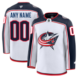 Customizable Columbus Blue Jackets 2024 Fanatics Premium Official NHL AWAY Jersey Gorilla Fits