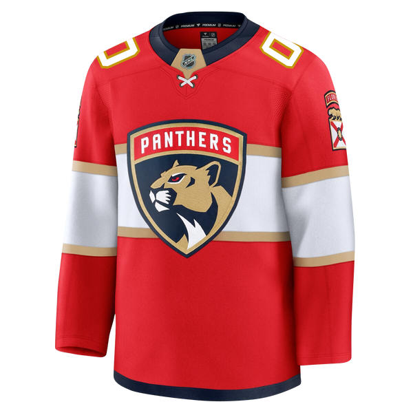 Customizable Florida Panthers 2024 Fanatics Premium Official NHL HOME Jersey Gorilla Fits