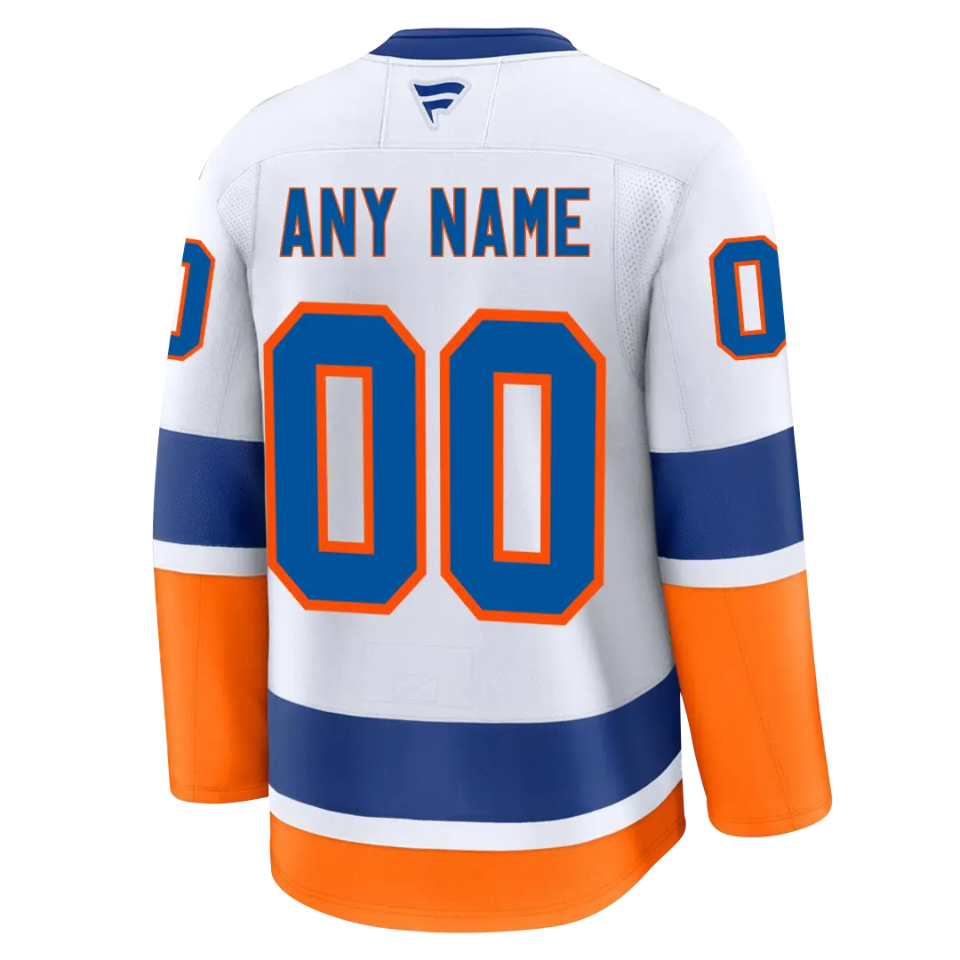 Customizable New York Islanders 2024 Fanatics Premium Official NHL AWAY Jersey Gorilla Fits