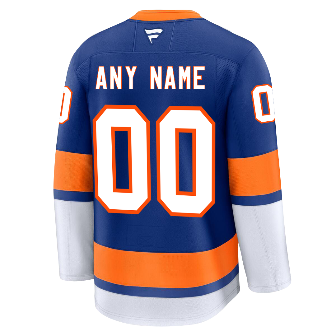 Customizable New York Islanders 2024 Fanatics Premium Official NHL HOME Jersey Gorilla Fits