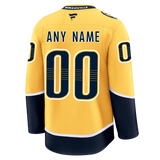 Customizable Nashville Predators 2024 Fanatics Premium Official NHL HOME Jersey Gorilla Fits