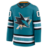Customizable San Jose Sharks 2024 Fanatics Premium Official NHL HOME Jersey Gorilla Fits
