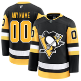 Customizable Pittsburgh Penguins 2024 Fanatics Premium Official NHL HOME Jersey Gorilla Fits