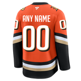 Customizable Anaheim Ducks 2024 Fanatics Premium Official NHL HOME Jersey Gorilla Fits