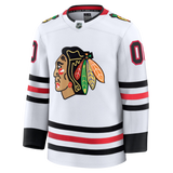 Customizable Chicago Blackhawks 2024 Fanatics Premium Official NHL AWAY Jersey Gorilla Fits