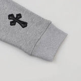 CHROME HEARTS  Cross Print Hoodie Gorilla Fits