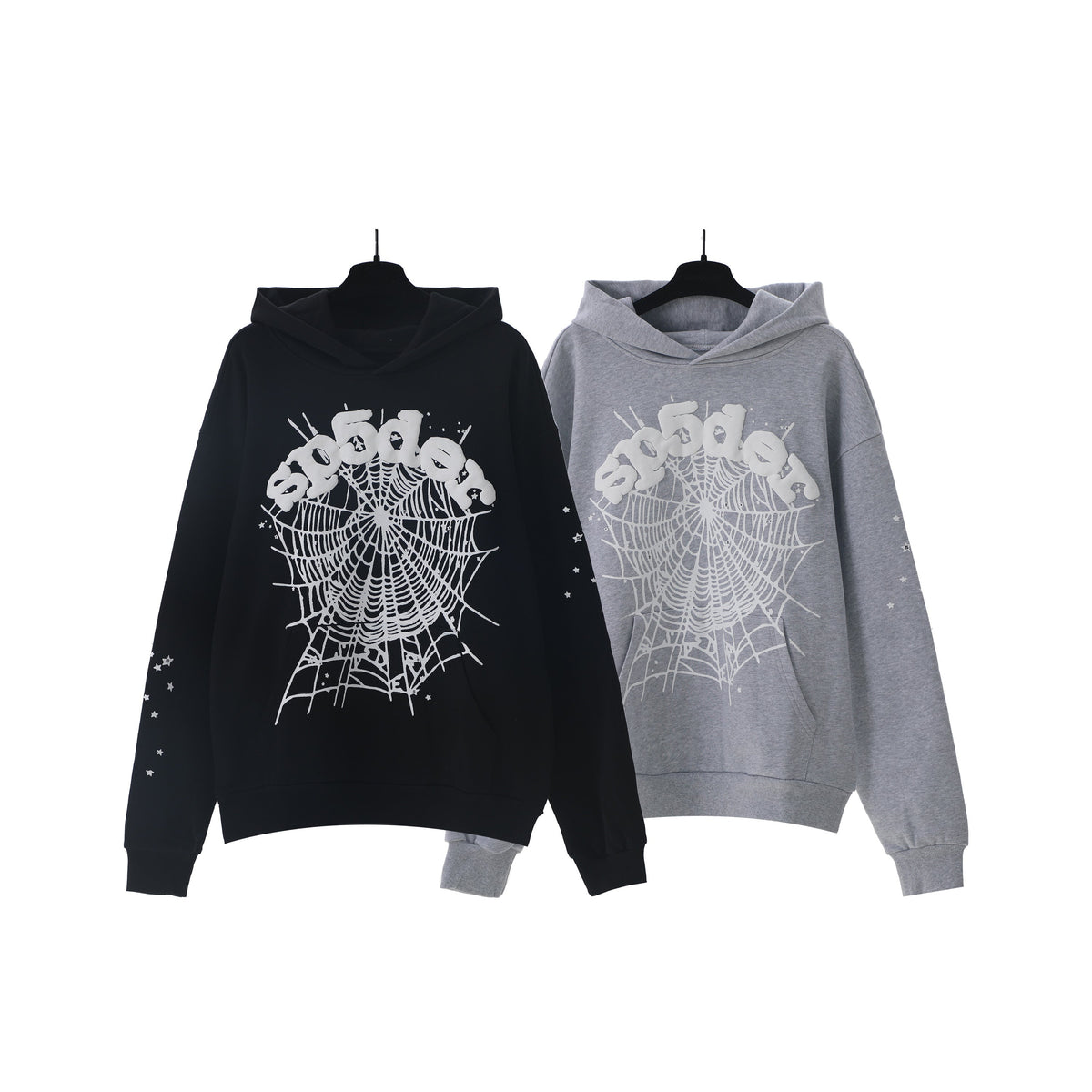 Sp5der OG Web Hoodie Black Sp5der