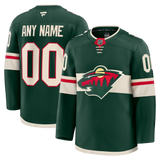 Customizable Minnesota Wild 2024 Fanatics Premium Official NHL HOME Jersey Gorilla Fits