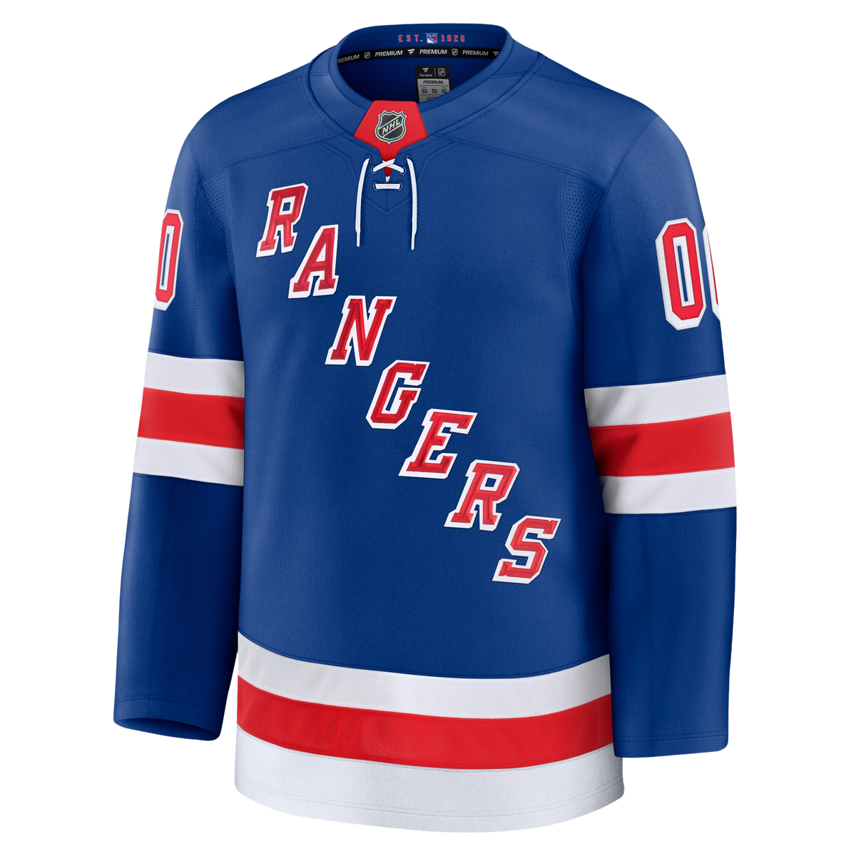 Customizable New York Rangers 2024 Fanatics Premium Official NHL HOME Jersey Gorilla Fits