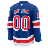 Customizable New York Rangers 2024 Fanatics Premium Official NHL HOME Jersey Gorilla Fits