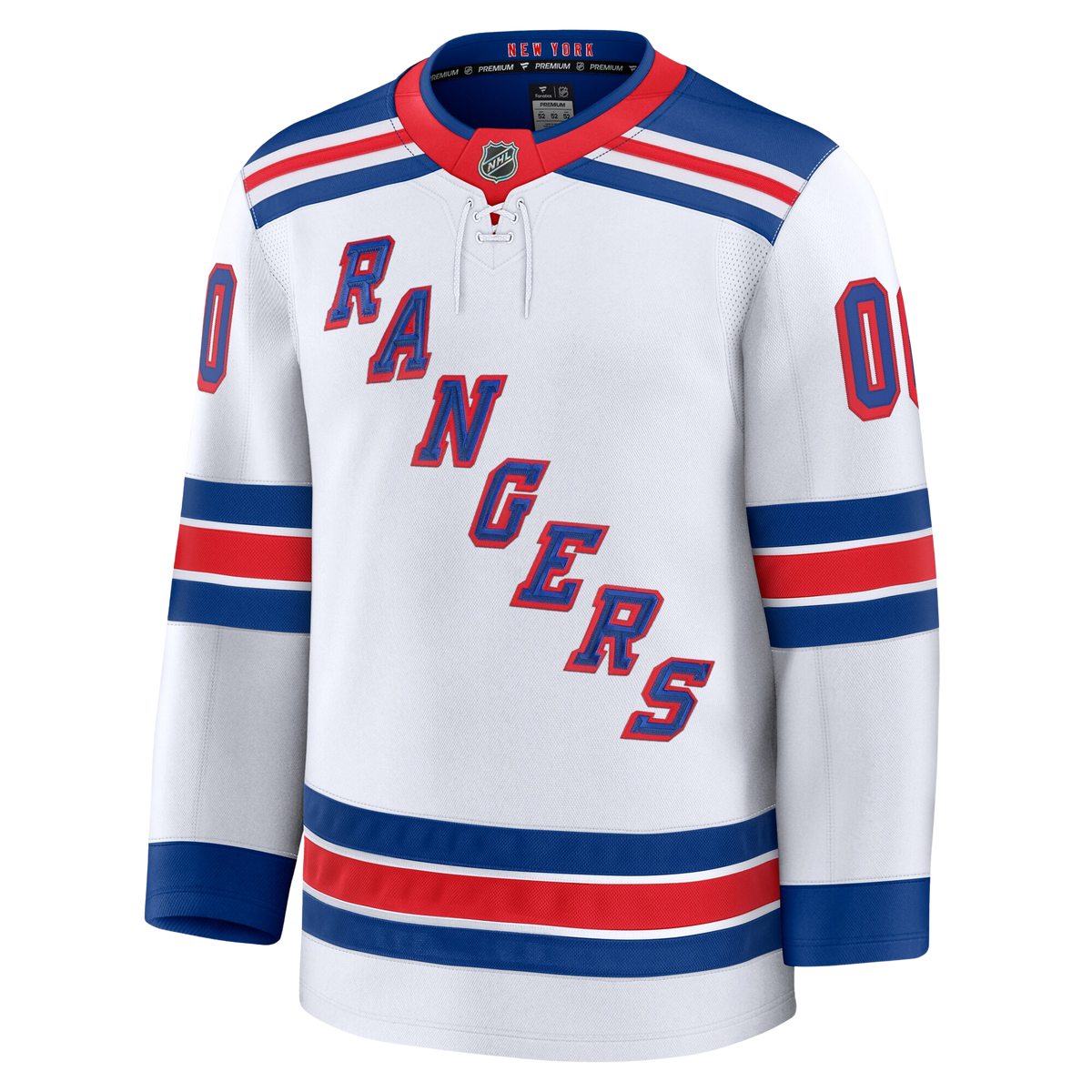 Customizable New York Rangers 2024 Fanatics Premium Official NHL AWAY Jersey Gorilla Fits