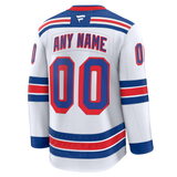 Customizable New York Rangers 2024 Fanatics Premium Official NHL AWAY Jersey Gorilla Fits