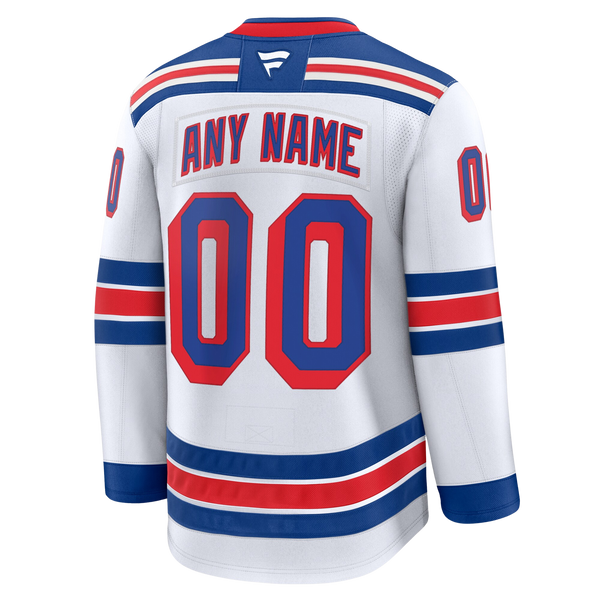 Customizable New York Rangers 2024 Fanatics Premium Official NHL AWAY Jersey Gorilla Fits