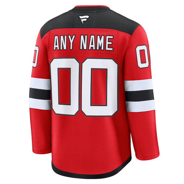 Customizable New Jersey Devils 2024 Fanatics Premium Official NHL HOME Jersey Gorilla Fits
