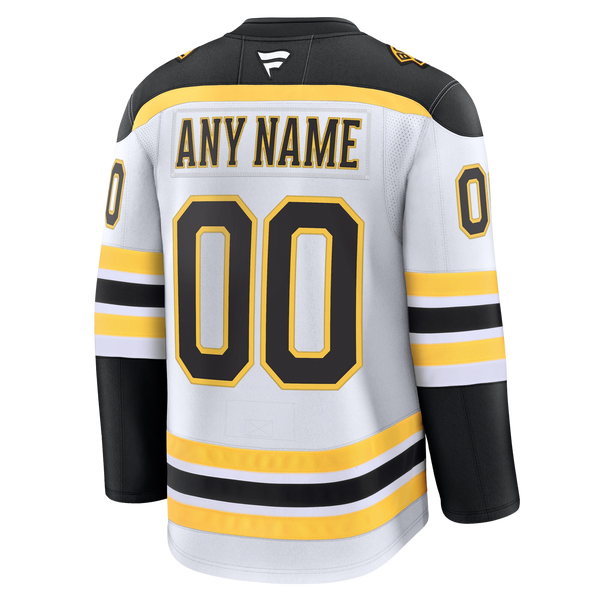 Customizable Boston Bruins 2024 Fanatics Premium Official NHL AWAY Jersey Gorilla Fits