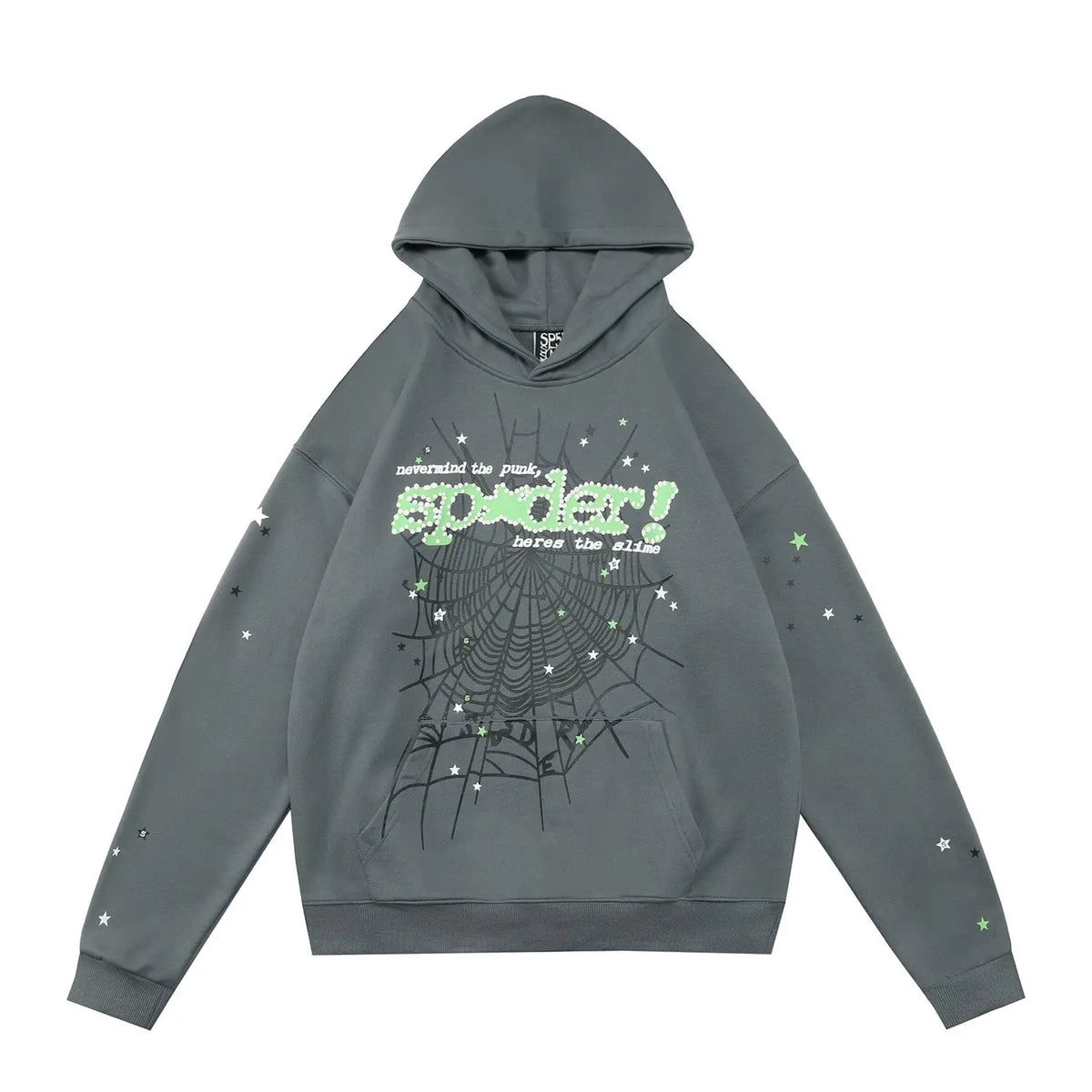 Sp*der Web Hoodie Grey Sp5der