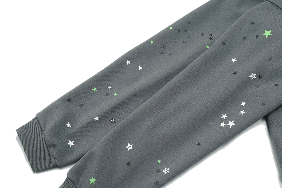 Sp*der Web Hoodie Grey Sp5der