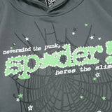 Sp*der Web Hoodie Grey Sp5der