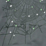 Sp*der Web Hoodie Grey Sp5der