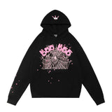 Sp5der 555 Web Black Hoodie Sp5der