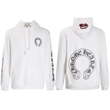 CHROME HEARTS  Horseshoe mouth Hoodie Gorilla Fits