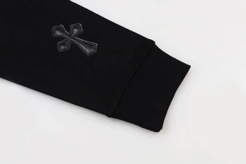 CHROME HEARTS  Cross Print Hoodie Gorilla Fits