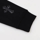 CHROME HEARTS  Cross Print Hoodie Gorilla Fits