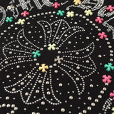 Chrome Hearts Colorful Rhinestone Hoodie - Black Gothic Street Sweatshirt Gorilla Fits