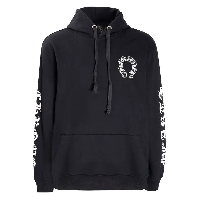 CHROME HEARTS  Horseshoe mouth Hoodie Gorilla Fits