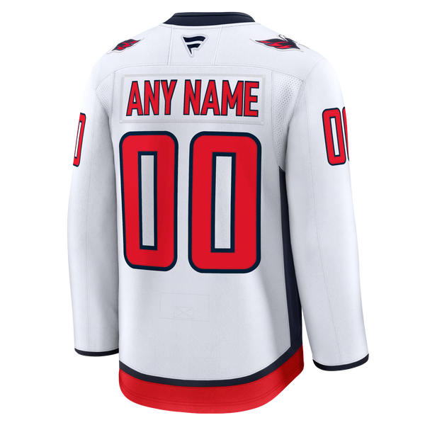 Customizable Washington Capitals 2024 Fanatics Premium Official NHL AWAY Jersey Gorilla Fits