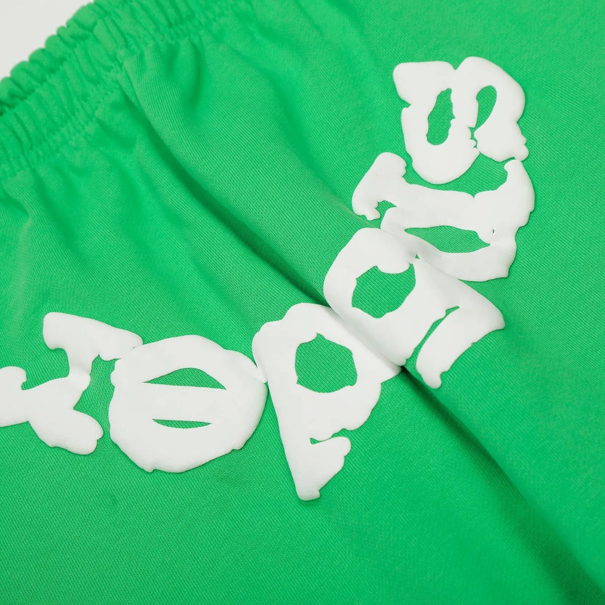 Sp5derFull Green Web Hoodie Sp5der