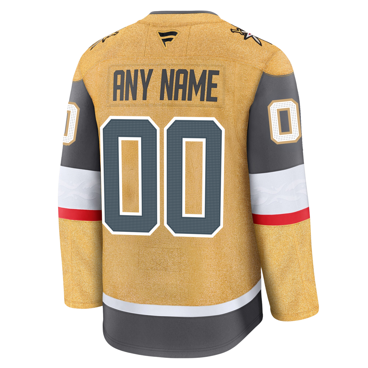 Customizable Vegas Golden Knights 2024 Fanatics Premium Official NHL HOME Jersey Gorilla Fits