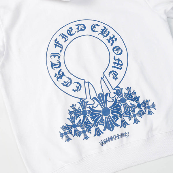 CHROME HEARTS Horseshoe Hoodie White Chrome-Hearts