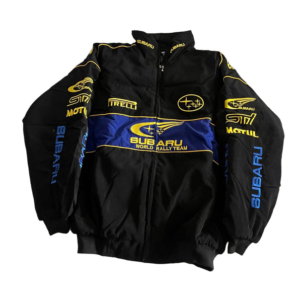 Subaru World Rally Team Jacket – Iconic Racing Style Gorilla Fits