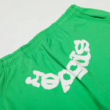 Sp5derFull Green Web Hoodie Sp5der