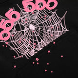 Sp5der 555 Web Hoodie Black/Blue Sp5der