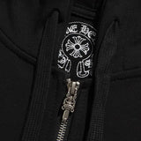Luxury CHROME HEARTS  Horseshoe ZIP-UP Hoodie Gorilla Fits