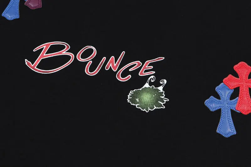 CHROME HEARTS  Cross Print Hoodie Gorilla Fits