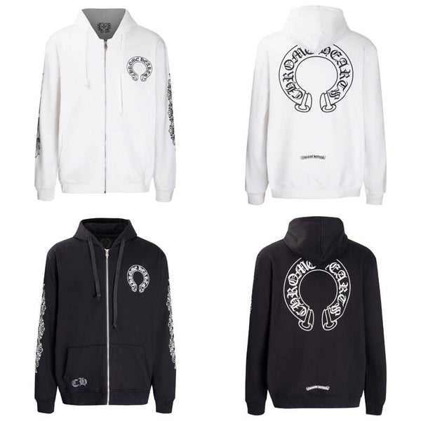 Luxury CHROME HEARTS  ZIP-UP Hoodie K5001 Chrome-Hearts