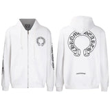 CHROME HEARTS classic Horseshoe ZIP-UP Hoodie Gorilla Fits