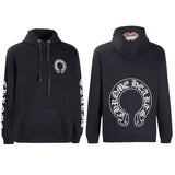 CHROME HEARTS  Horseshoe mouth Hoodie Gorilla Fits