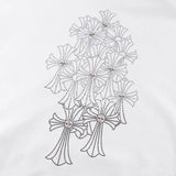 Luxury CHROME HEARTS  ZIP-UP Hoodie Firework Cross Chrome-Hearts