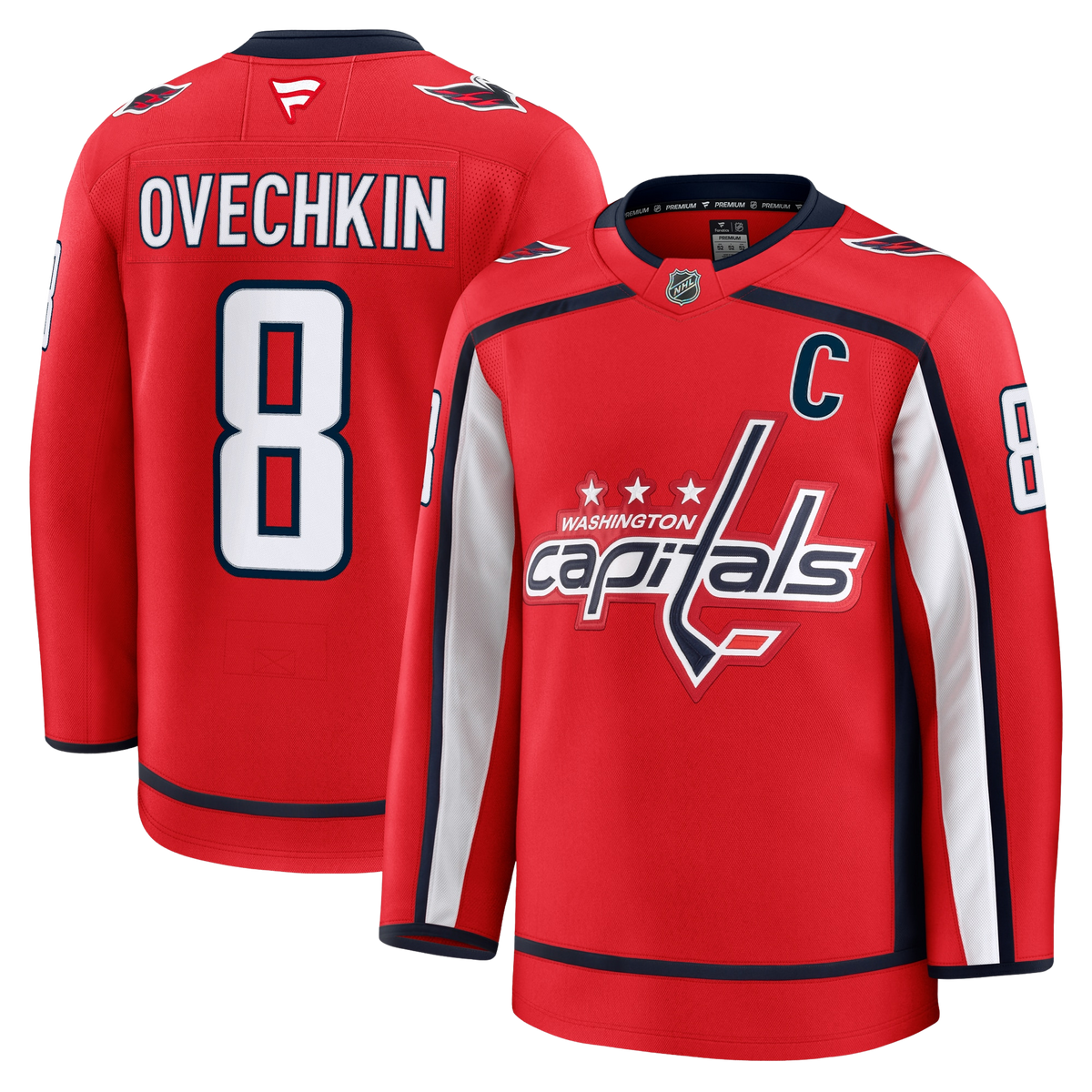 Alex Ovechkin Washington Capitals Fanatics Premium Home Jersey Gorilla Fits