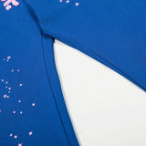 Sp5der 555 Web Hoodie Black/Blue Sp5der