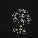 Luxury CHROME HEARTS  ZIP-UP Hoodie Firework Cross Chrome-Hearts