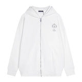 Luxury CHROME HEARTS  ZIP-UP Hoodie Firework Cross Chrome-Hearts