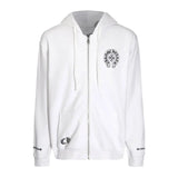 Luxury CHROME HEARTS  Horseshoe ZIP-UP Hoodie Gorilla Fits